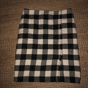 Talbots Flannel Skirt